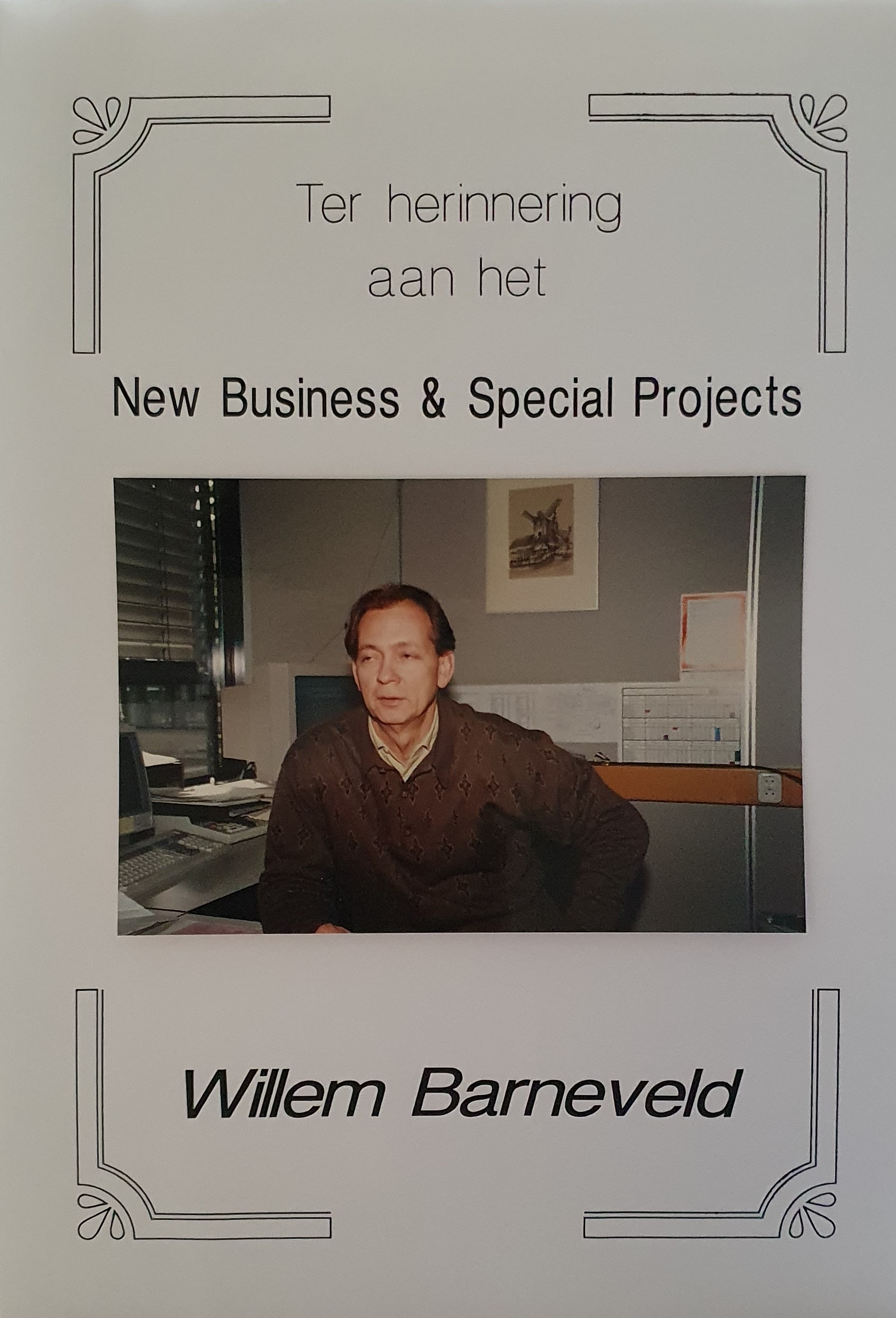 New Business & Special Projects